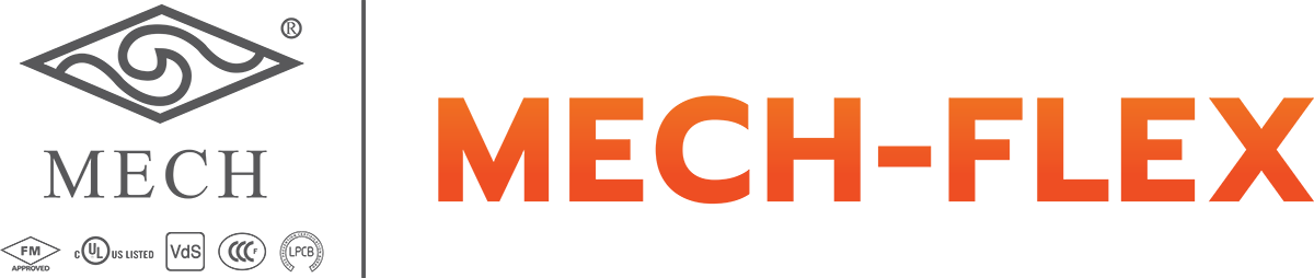 แบรนด์ MECH-FLEX ผู้จำหน่ายผลิตภัณฑ์ ข้อต่อสายอ่อนระบบดับเพลิง ที่มีมาตรฐาน UL/ FM certified