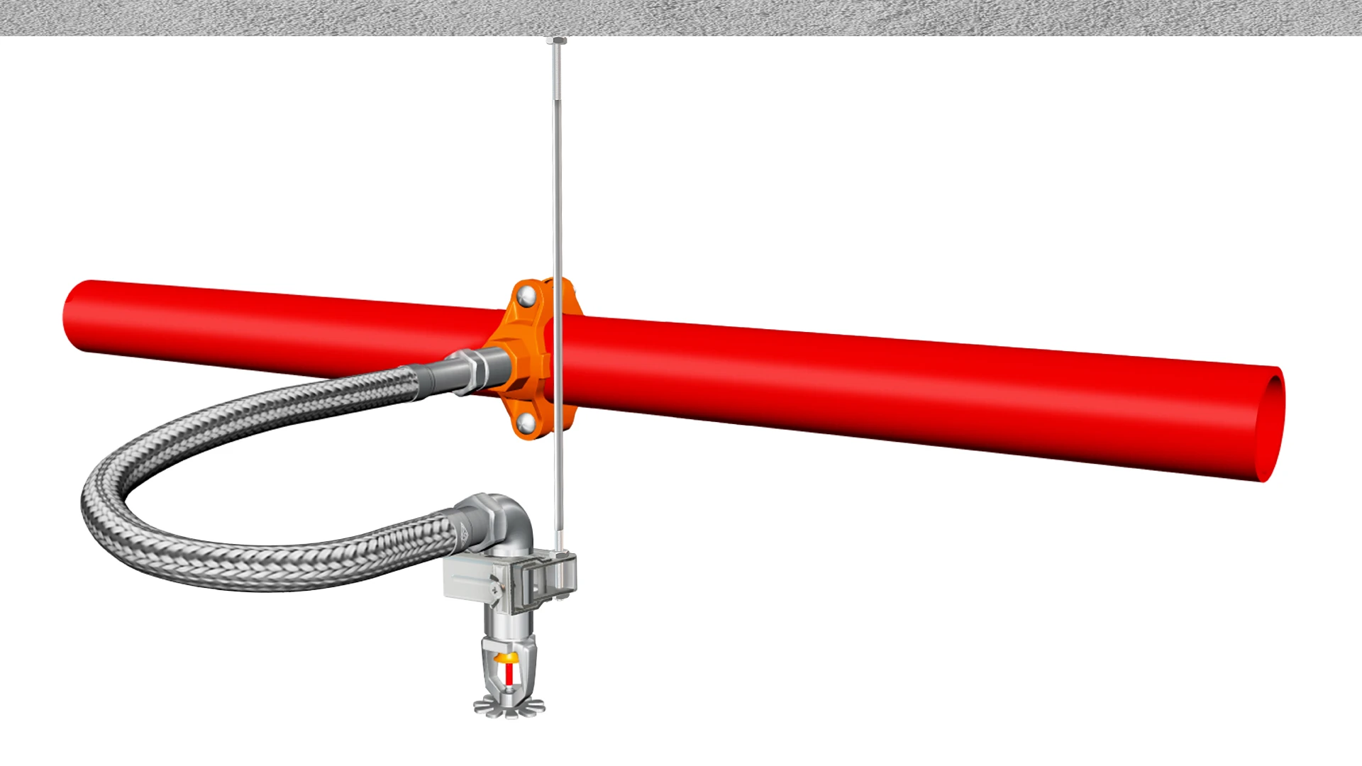 Screw Center Support Bracket Rod 85